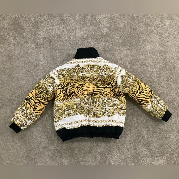 TOPSHOP ⚜️ Zebra Chain Puff Jacket - Picture 5 of 13